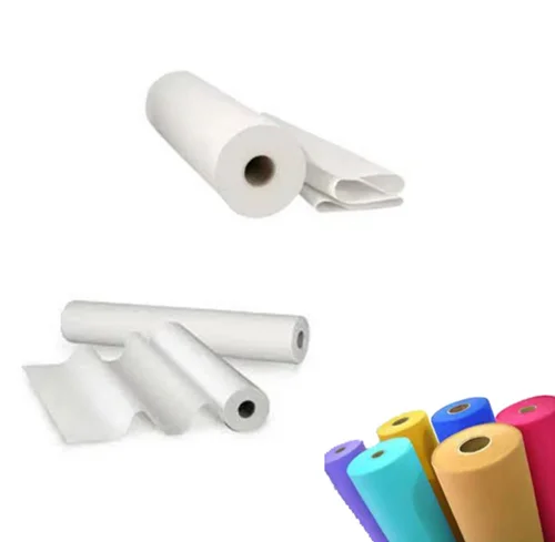 رول ملحفه یکبارمصرف سفید عرض60 سانتی در20متر